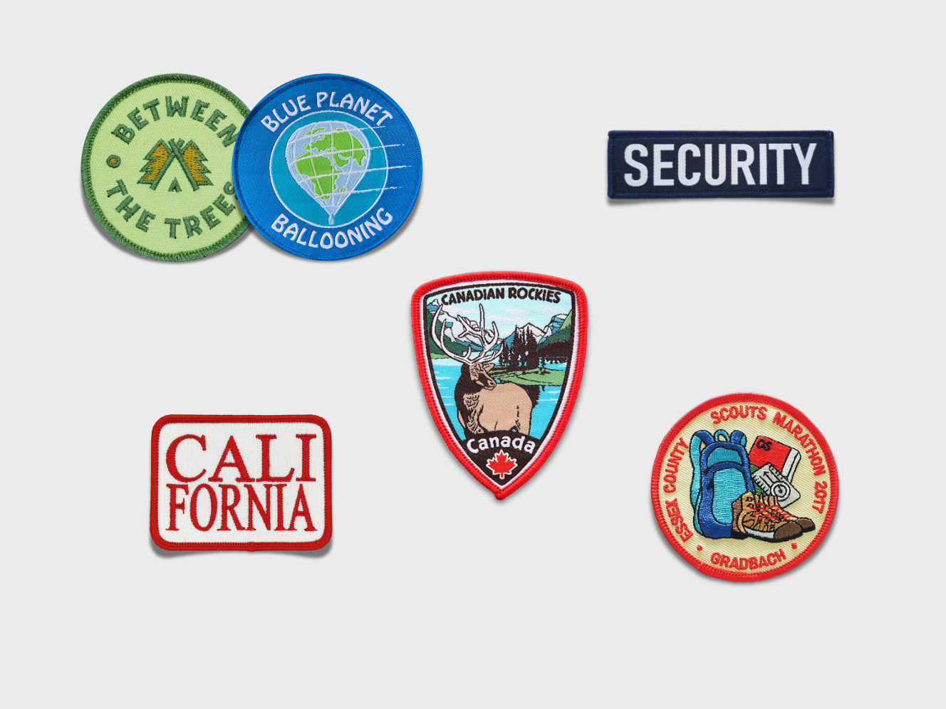 Tygetiketter med logotyp