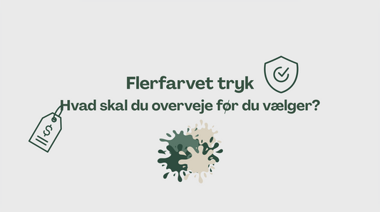 Flerfarvet tryk – hvad skal du overveje før du vælger?