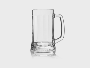 Ölglas med logotyp