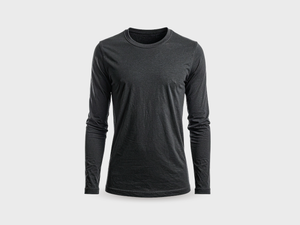 Långärmad t-shirt med tryck
