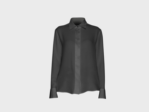 Blus med logotyp eller tryck