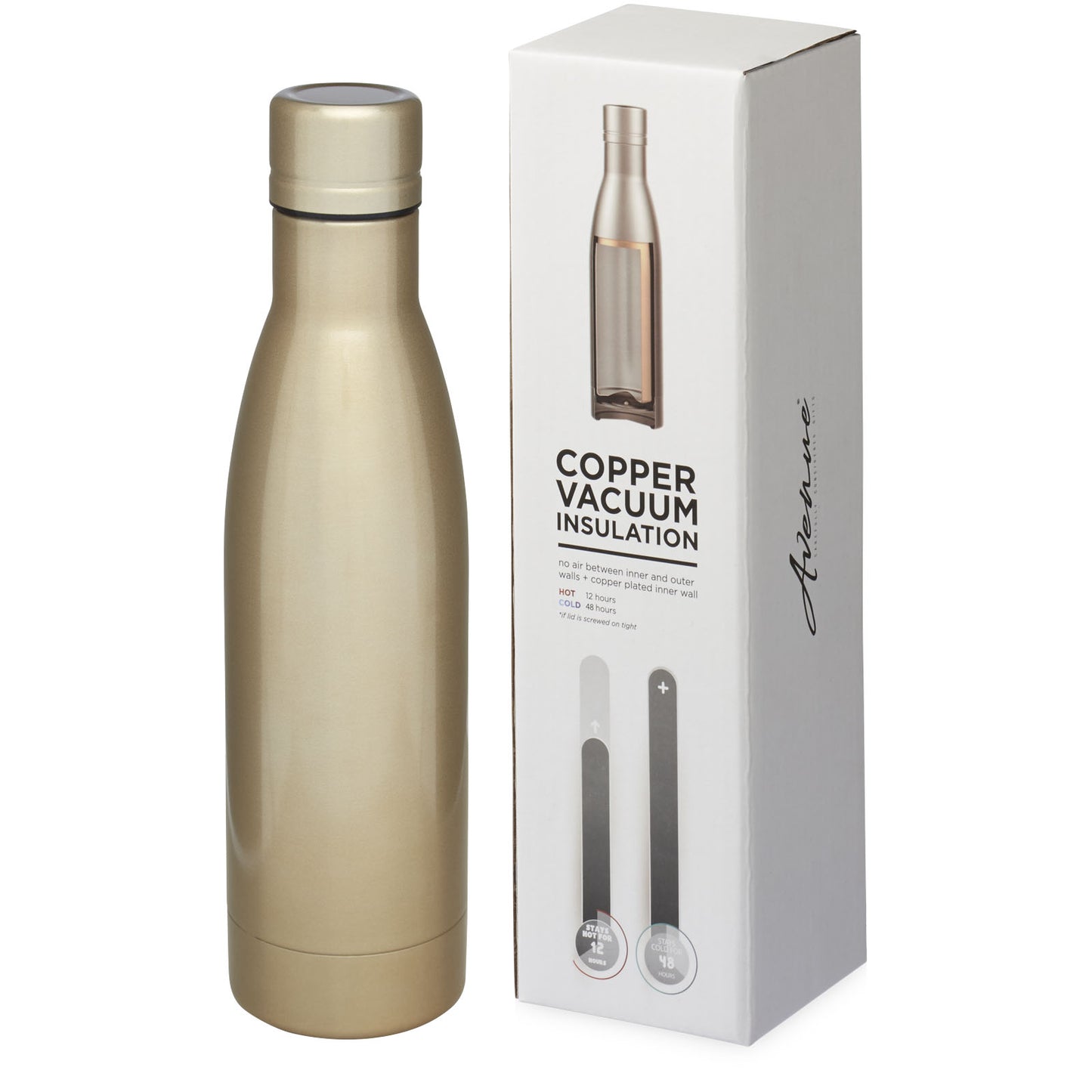 Vega-flaska 500 ml med tryck