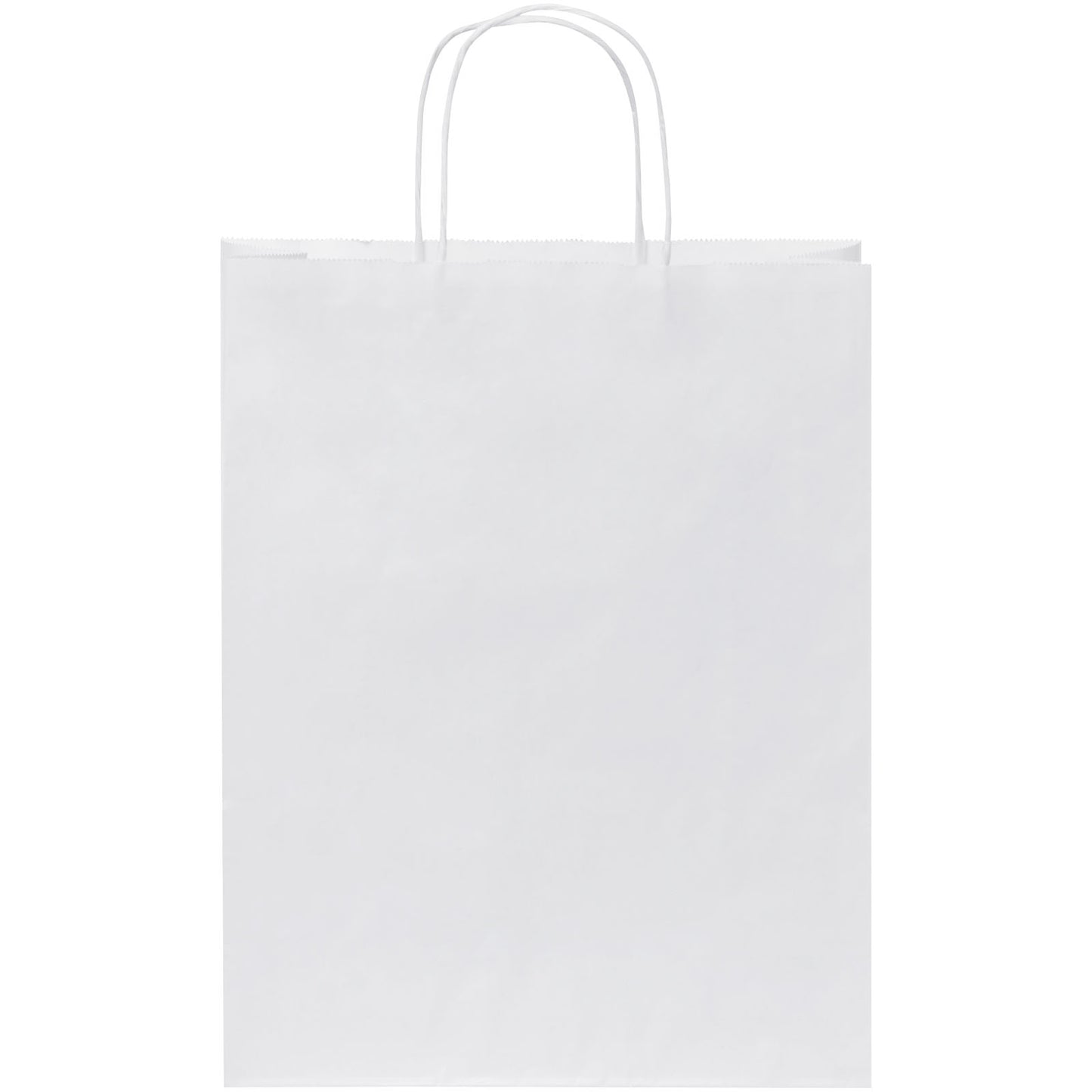 Nora kraftpapirpose med tryk - 25x11x32 cm