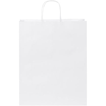 Nora kraftpapirpose med tryk - 32x12x40 cm