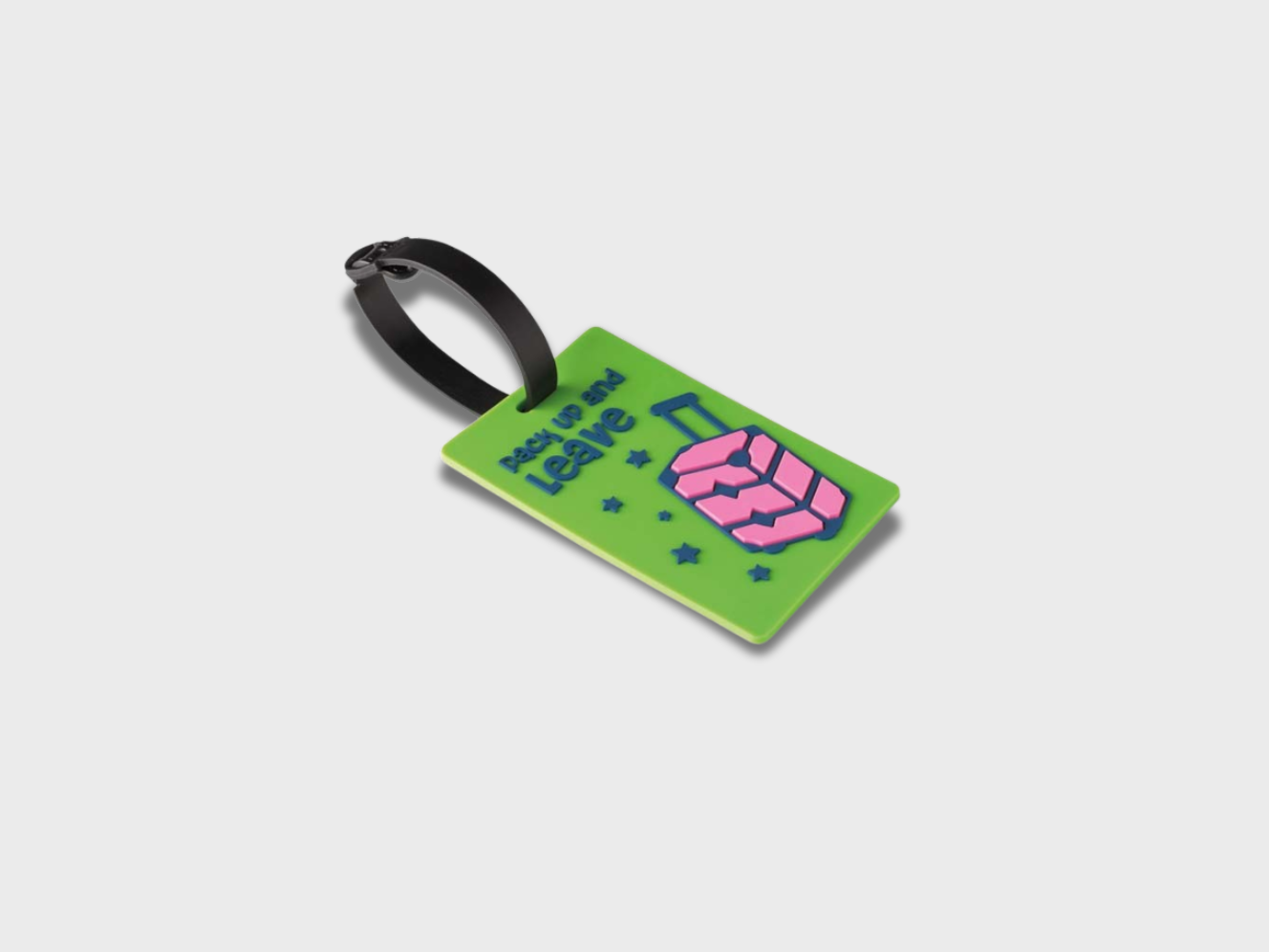 Bagageetiketter med logotyp