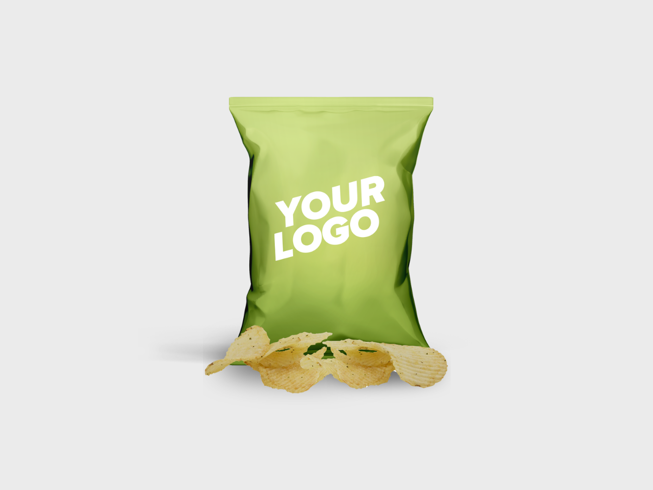 Chips med tryk eller logo