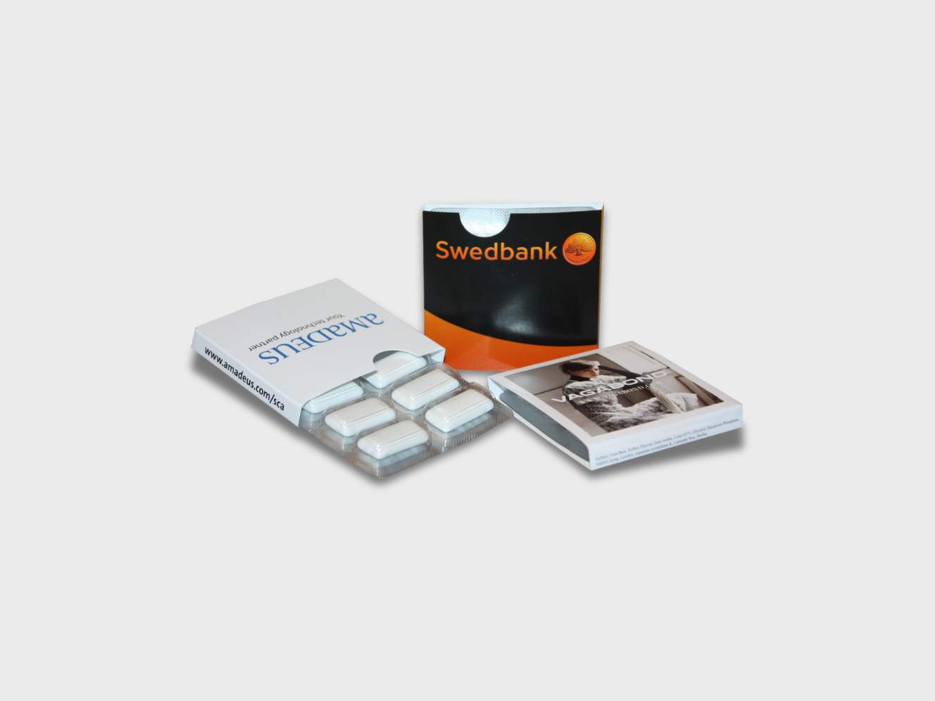 Tuggummi med logotyp
