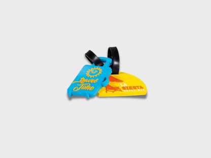 Bagageetiketter med logotyp