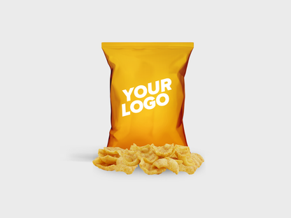 Chips med tryk eller logo