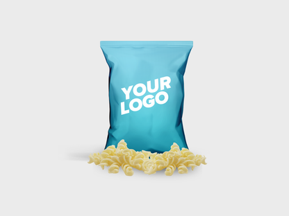 Chips med tryk eller logo