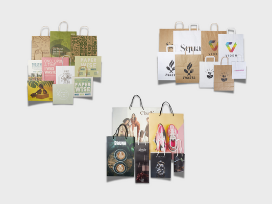 Papperspåsar med tryck