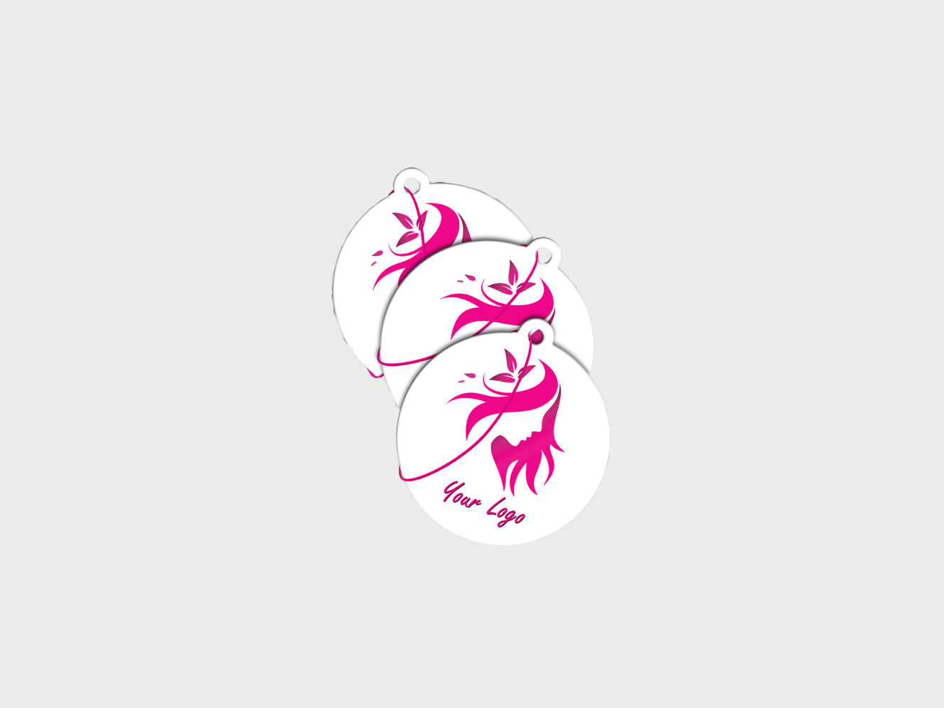 Duftfrisker med tryk eller logo