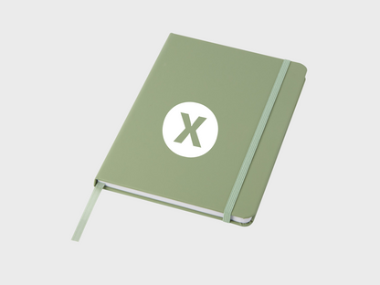 Anteckningsböcker med logotyp