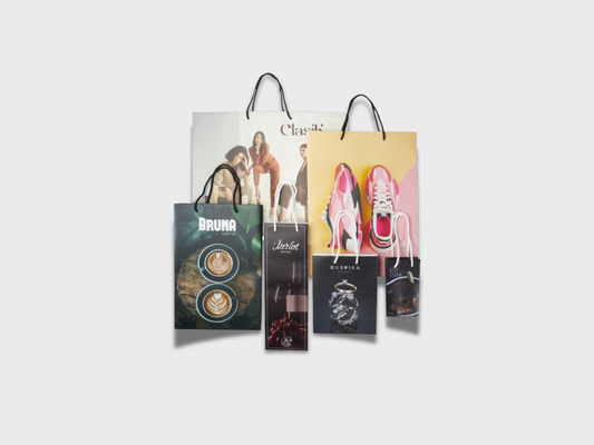 Papperspåsar med tryck