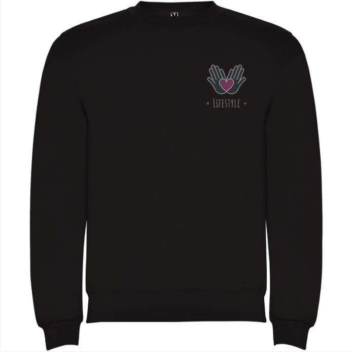 Terra sweater med tryk