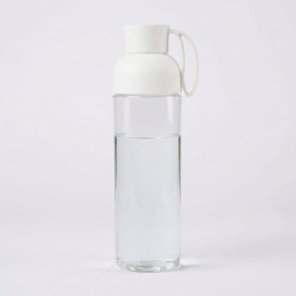 Glödande vattenflaska 600ml med tryck